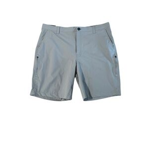 Orvis Men's Tech Short 4 Way Stretch Zip Side Pockets 9" Inseam Gray Size 40